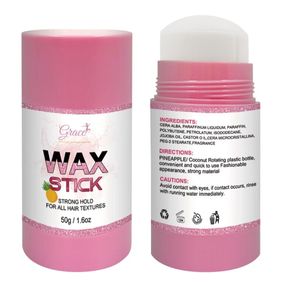 Etichetta privata elegante bastoncino di cera per <span class=keywords><strong>capelli</strong></span> crespi ananas e profumati floreali odore di frutta volano via <span class=keywords><strong>balsamo</strong></span> per i bordi dei <span class=keywords><strong>capelli</strong></span> - Product Image 1