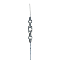Accesorios Decorativos de Hierro Forjado para Escaleras en Espiral, Ecológicos, Resistentes al Agua y Duraderos para Patio o Apartamento