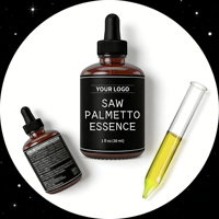 Serum Anti-Ketombe Saw Palmetto & Minyak Biji Labu, Perawatan Penumbuh & Penebal Rambut, Tidak Perlu Dikumprang