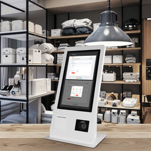 Nhà hàng <span class=keywords><strong>POS</strong></span> tất cả trong một 15.6inch Máy tính để bàn màn hình cảm ứng <span class=keywords><strong>POS</strong></span> máy 8 + 128GB bán lẻ <span class=keywords><strong>POS</strong></span> giải pháp với máy in và máy quét - Product Image 1