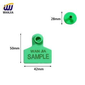WJ402 étiquettes d'identification d'animaux personnalisables étiquettes d'oreille durables impression laser étanche bovins moutons porcs Instrument vétérinaire - Product Image 6