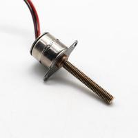 Micro moteur pas à pas 5V 10mm avec arbre à vis linéaire Type d'aimant permanent