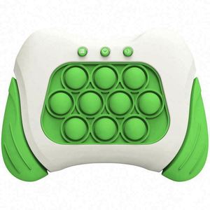 Novel Toys 2025 Retro Mini Handheld Game Console Quick <b>Push</b> Game Popit Electronic Fast <b>Light</b> up Squeeze Toys - Product Image 1