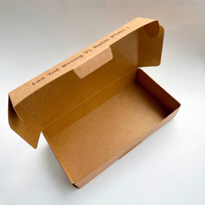 Custom Kraft Folding Paper <b>Box</b> with Logo - Product Image 1