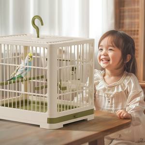 Büyük Alanlı Taşınabilir ABS Malzemeden Üretilmiş Çevre Dostu Katlanabilir Kuş Kafesi, Papağanlar İçin Nefes Alabilen Görüntüleme Pencereli, Ev Tipi Kuş Malzemeleri - Product Image 5