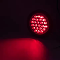 Vente en gros Feu stop LED de haute qualité Feu arrière rond 4 pouces 12v 24v pour remorque de camion
