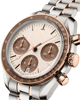 Montre chronographe mécanique automatique pour homme, lunette tachymetre, fenêtre de date, bracelet en acier inoxydable lumineux, style vintage sport