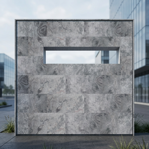 Eco Friendly Flexible Slate Stone Veneer 2mm Resin Back Light Weight Waterproof Fireproof Modern <b>Interior</b> <b>Wall</b> Apartment Gym - Product Image 2