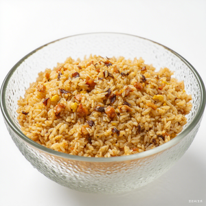 Riz frit de côtes de rechange de style Jukoufu de Hong Kong prêt à chauffer le riz <span class=keywords><strong>au</strong></span> <span class=keywords><strong>micro</strong></span>-ondes pour les restaurants chinois commerciaux - Product Image 1