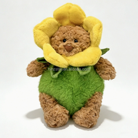 Zachte Aanraking Kleurrijke Beer Knuffel Mascot Schattig Comfortabel Pluizig Pluche Speelgoed Valentijnsdag Cadeau Merkpromotie Aangepast Logo