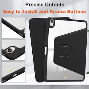 Acrílico 360 °   Funda Giratoria para iPad (A16) <span class=keywords><strong>11</strong></span>.ª Generación <span class=keywords><strong>11</strong></span> Pulgadas 2025 y iPad 10.ª Generación 10.9 Pulgadas 2022 con Soporte para Lápiz - Product Image 4