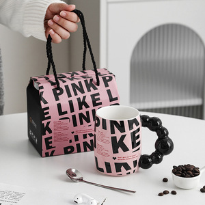 Tazza in Ceramica Creativa Stile Country, <span class=keywords><strong>Design</strong></span> Alla Moda Virale su Internet, Regalo Aziendale, per Caffè e Uso Quotidiano - Product Image 6