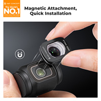 Filtre d'objectif pour caméra d'action K&F Concept pour DJI Pocket 3/4, filtre de diffusion noir 1/2 et 1/8, filtre magnétique grand angle/filtre à rayures bleues