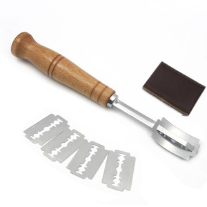 Outils de boulangerie : Ensemble de paniers de fermentation pour le pain, Mélangeur à farine, Coupe-pâte, Couteau à pain pour la fabrication du pain - Product Image 4