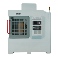 Máquina FANUC 7.5kw VMC Eficiencia de corte de varios lados Fresado CNC vertical para metal Automático con cono de husillo BT30