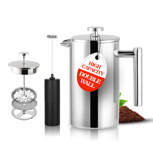 HIGHWIN Offre Spéciale résistant à la chaleur en acier inoxydable presse française café presse française cafetière - Product Image 1