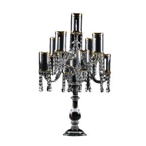 Candelabro de Cristal de 5 Brazos con Forma de Pastinaca, Decoración para Bodas y Hogar, Portavelas de Cristal - Product Image 5