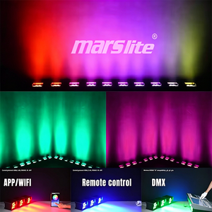Set di 6 Luci LED Ricaricabili Wireless per Matrimoni, Feste e DJ, con Custodia - Product Image 3