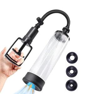 Set pompa Penis-pompa vakum Penis dengan 3 ukuran lengan silikon yang berbeda cocok untuk Pompa ukuran Penis dan Amplifier - Product Image 1