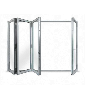 Fenêtre accordéon à double vitrage, fenêtre pliante en aluminium, robuste, insonorisée, étanche, pour maison - Product Image 2