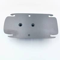 Accessoires de panneau de feuille d'hydroptère en aluminium de haute qualité personnalisés Base de montage sur mât Plaque supérieure de mât
