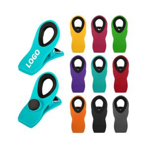 Clips magnétiques puissants pour réfrigérateur, bureau et école-Clips en plastique colorés pour notes, photos et papiers - Product Image 1