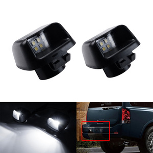 Nissan Frontier License Plate Light White <b>SMD</b> <b>LED</b> 26510-ZP50A Embed Trunk Light - Product Image 1