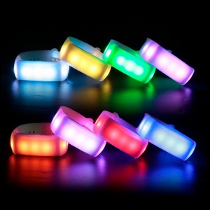 Vòng đeo tay LED phát sáng theo chuyển động, trang trí tiệc tùng, điều khiển DMX, vòng đeo tay LED nhấp nháy theo nhịp điệu - Product Image 4