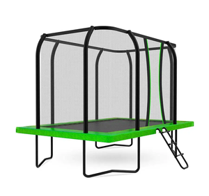 Hình chữ nhật trẻ em Trampoline với Swing an toàn hàng rào <span class=keywords><strong>Net</strong></span> cho Kid Toddler 3-8 tuổi - Product Image 2