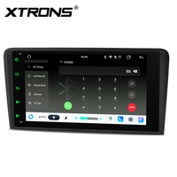 Estéreo para Auto Android de 8 Pulgadas para Audi A3/S3/RS3, 8+128GB, UNISOC 7865, Pantalla Táctil QLED, AKM 7604, 4G Global, Bluetooth Dual, Giroscopio, CE-XTRONS