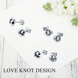 Orecchino all'ingrosso diretto in fabbrica da donna gioielli <span class=keywords><strong>di</strong></span> moda 3 paia <span class=keywords><strong>di</strong></span> <span class=keywords><strong>orecchini</strong></span> a Clip in rame puro - Product Image 4