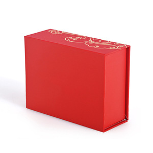 <b>Biodegradable</b> Personalized Scatola Regalo Skincare Paper Box Clamshell Magnetic Rigid Gift <b>Packaging</b> Box With Gold Foil Logo - Product Image 6