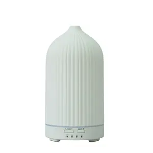 160 ml Fabrik Keramik Ätherisches Öl Diffusor Indoor elektrischer Ultraschall-Luftbefeuchter Aroma-Diffusor für Zuhause