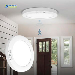 مصباح سقف LED مثبت بالسطح معتمد من ETL، 7 بوصات، 12 واط، مع مستشعر حركة PIR ومستشعر ضوئي، IP44، مناسب للممرات والردهات - Product Image 6