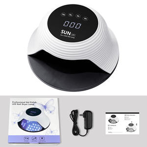 Mode chapeau forme <span class=keywords><strong>SUN</strong></span> L05 220w écran tactile séchage rapide <span class=keywords><strong>tout</strong></span> Gel vernis <span class=keywords><strong>48</strong></span> perles manucure pédicure UV LED colle à ongles lampe de polymérisation - Product Image 3