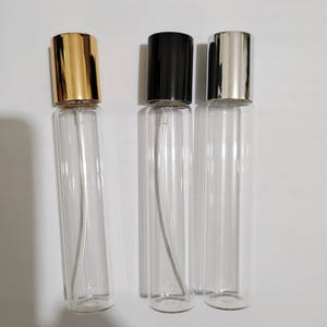 Approvisionnement d'usine Offre Spéciale 10ml 15ml 20ml 30ml <span class=keywords><strong>33ml</strong></span> Bouteille <span class=keywords><strong>de</strong></span> <span class=keywords><strong>Parfum</strong></span> en verre Avec Dessus <span class=keywords><strong>De</strong></span> Cuir Embouti <span class=keywords><strong>De</strong></span> Pulvérisation Pompe À Usage Cosmétique - Product Image 1