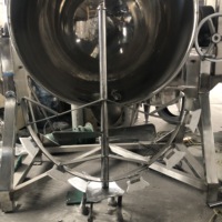 Huashang Custom Commerciële RVS Dubbelwandige Verwarmingsketel voor het maken van sauzen, jam en dranken