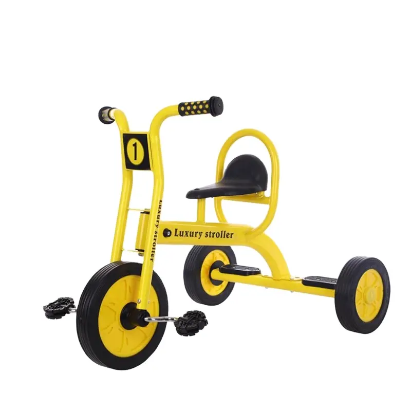 China supplier single seat bicycle 3 wheel children tricycle for Kindergarten