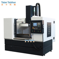 Controlador VMC500 FANUC MITSUBISHI SIEMENS, máquina pequeña VMC, fresadora CNC con revista de herramientas