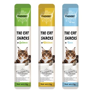 FAENBEI Aliment liquide humide <span class=keywords><strong>pour</strong></span> <span class=keywords><strong>chat</strong></span>, saveur poulet et thon, riche en protéines, pâte crémeuse <span class=keywords><strong>pour</strong></span> chatons, favorisant la santé de la peau et du pelage - Product Image 1