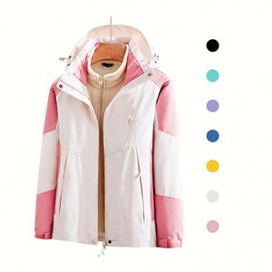 Design Winter Dismantle Water Proof Coat Man Jacket Custom Made Logo Embroidery Work Clothes Dismantle Breathable Soft <b>Shell</b> - Product Image 1