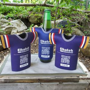 Sublimation Foldable 330ml Neoprene T-shirt Shape Beer <b>Bottle</b> Cooler - Product Image 4
