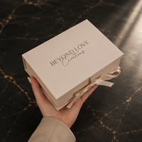 Boîtes cadeaux rigides de luxe, impression UV, gaufrage, laminage mat, logo personnalisé, emballage en papier de qualité supérieure pour cadeaux en gros