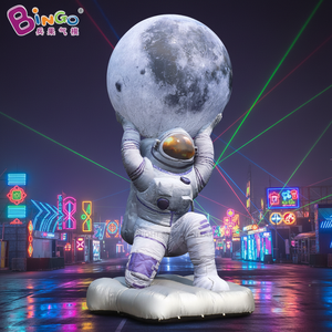 Globo Inflable Resistente con Forma de Nave Espacial, Modelo Inflable Personalizado, Cohete Inflable Gigante para Publicidad y Decoración de Eventos - Product Image 6