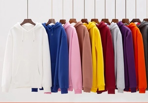 เสื้อฮู้ดผู้ชายผ้าฟลีซสีพื้นทรงหลวมไซส์ใหญ่พิเศษแบบหนา รุ่นปี 2026 สำหรับฤดูใบไม้ร่วง แบรนด์แฟชั่นแนวสตรีทแวร์ลำลองสำหรับผู้ชาย - Product Image 3