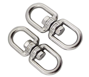 Anillo de <span class=keywords><strong>ojo</strong></span> giratorio de acero inoxidable, conector colgante de doble punta, gancho de <span class=keywords><strong>ojo</strong></span> a <span class=keywords><strong>ojo</strong></span> - Product Image 5