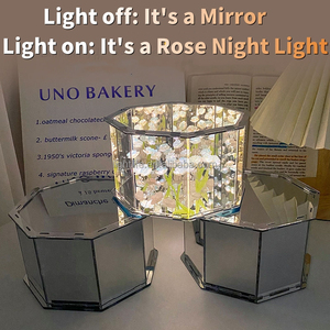 Giáng sinh Tulip nightlight Night Lights đối với phòng ngủ trang trí DIY nhân tạo Tulip đèn Bouquet <span class=keywords><strong>Light</strong></span> <span class=keywords><strong>Up</strong></span> hoa - Product Image 5