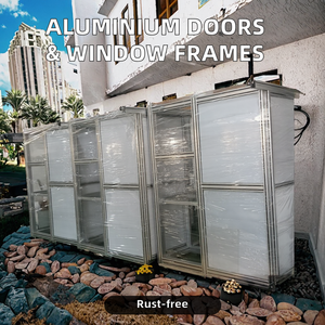 Il profilo di alluminio della porta e della finestra della serie 6000 include la piegatura dei servizi della saldatura di taglio - Product Image 3