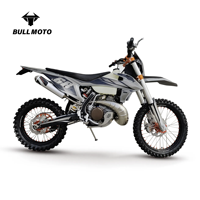 Dua tak 300cc Minimoto balap motor off Road roda besar Trailer sepeda motor Dirt Bike Mini Moto De Cross 2Stroke Dirtbike