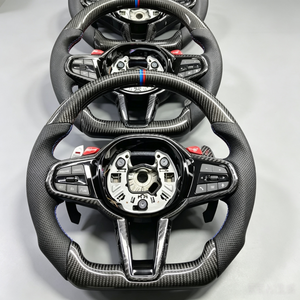 Volante Deportivo M de Carbono con LED y Calefacción Personalizado para <span class=keywords><strong>BMW</strong></span> G11 G12 G13 G15 G16 G30 G31 G32 F10 G38 G01 G06, Actualización de Antiguo a Nuevo - Product Image 6